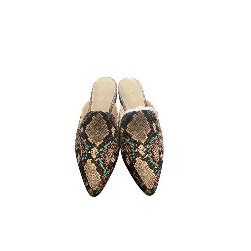 Cole Haan Piper Mule Snake Skin Womens Size 5.5 NEW WITH BOX - Picture 6 of 11
